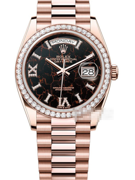 デイデイトコピー時計m128345rbr-0044、エバーローズが紡ぐ、永遠の物語!!!